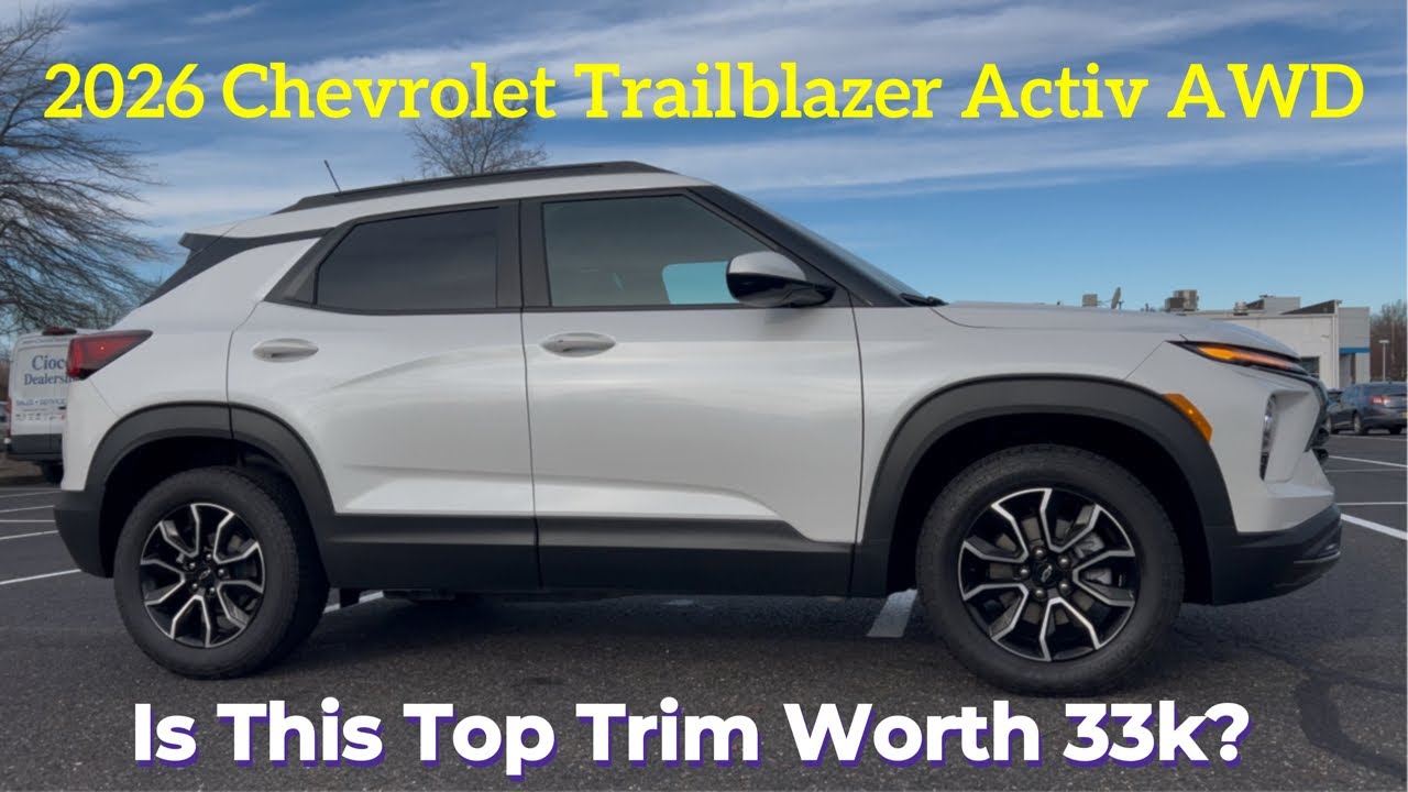 2026 Chevrolet Trailblazer Activ AWD: The BEST Budget Subcompact SUV?