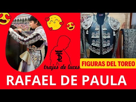 TRAJE DE LUCES | RAFAEL DE PAULA ✅✅ FIGURAS DEL TOREO #trajedeluces #modataurina #tiendataurina