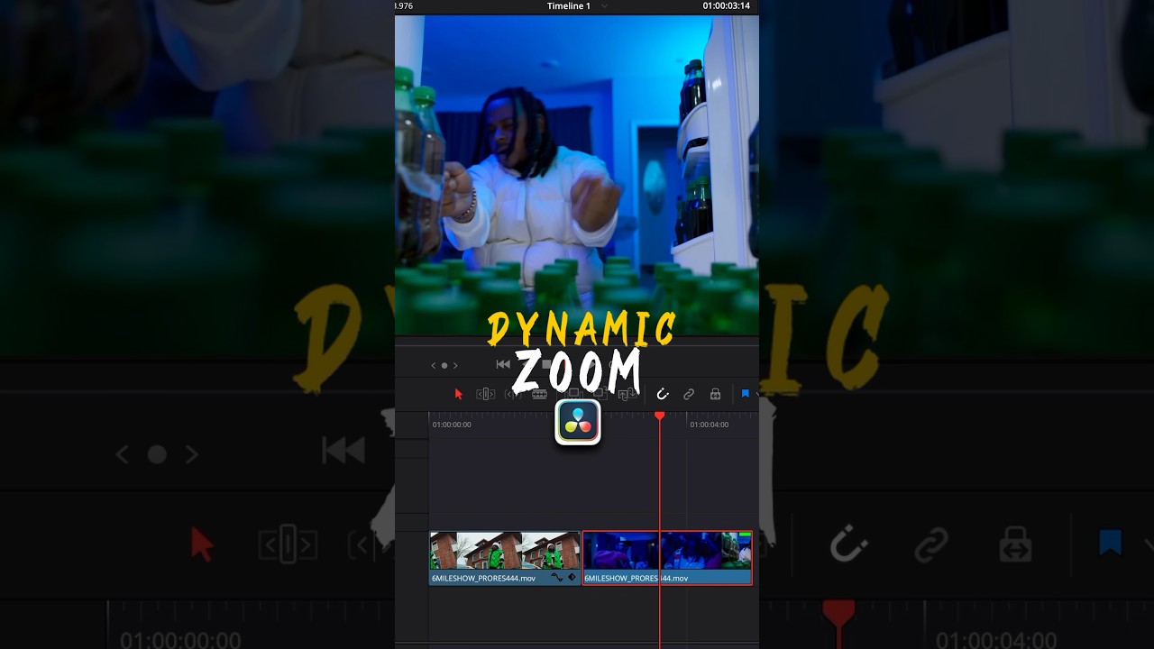Create Dynamic Zoom Effects in DaVinci Resolve