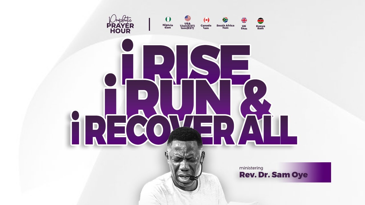 PROPHETIC PRAYER TO REGAIN SPEED AND RECOVER ALL | REV SAM OYE | PPH LIVE [DAY 1596]
