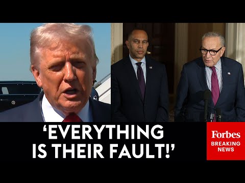 BREAKING NEWS: Trump Drops The Hammer On Democrats Over Ongoing Government Shutdown