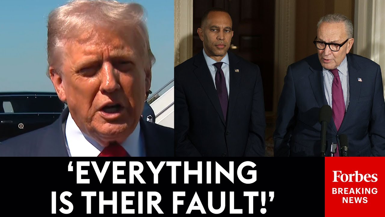 Trump Blasts Democrats Over Ongoing Government Shutdown π¨