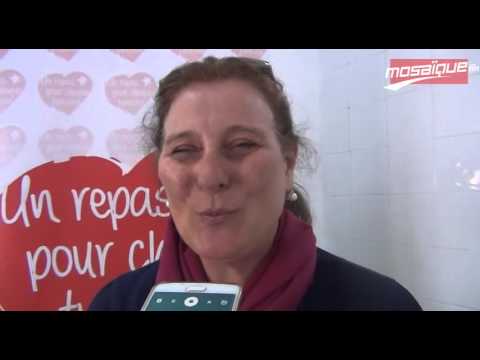 Un repas pour chaque tunisien: Visite de la Princesse Katarina.