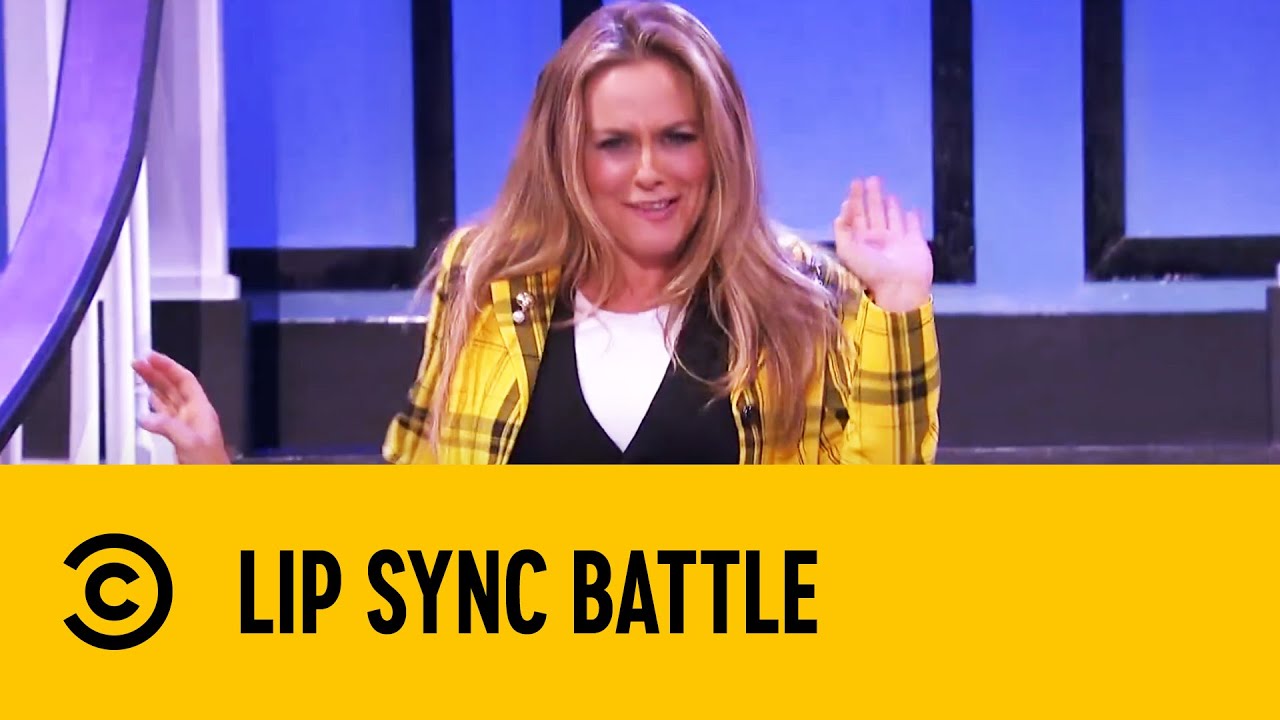 Alicia Silverstone's Glamorous 'Fancy' Lip Sync π