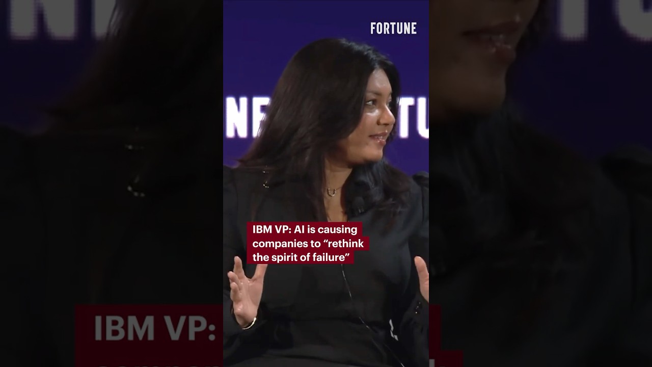 IBM VP: AI Changes How Companies View Failure 🚀