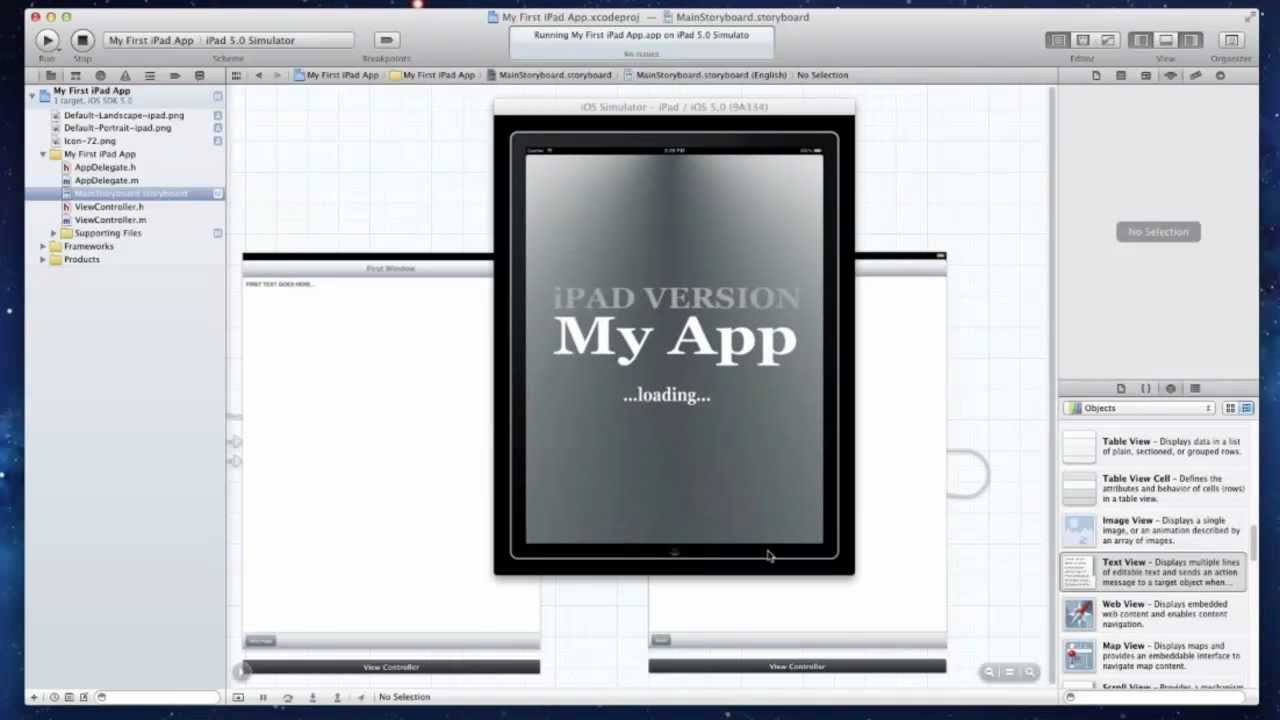 Create Your First iPad App with XCode 📱