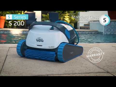 Dolphin S 200 Robotic Pool Cleaner by Maytronics