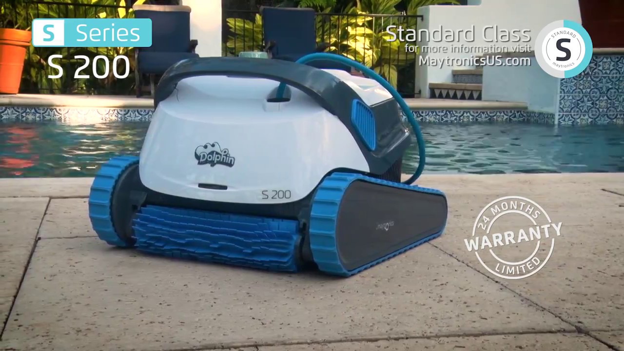 Dolphin S 200 Robotic Pool Cleaner by Maytronics – Affordable & Efficient Pool Cleaning 🏊‍♂️