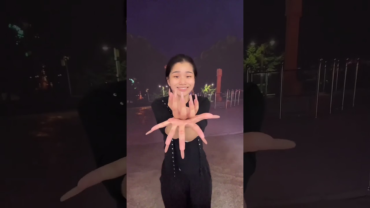 Fengbao's Finger Dance to 'Nine Sunny Months' 🎶