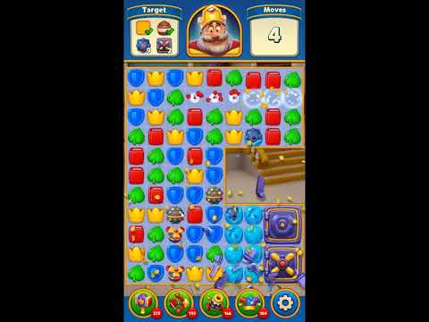 Royal Match Level 5887 - NO BOOSTERS GAMEPLAY 👑 | SKILLGAMING ✔️