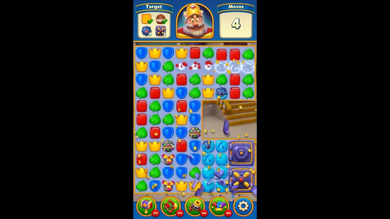 Royal Match Level 5887 No Boosters Gameplay ๐