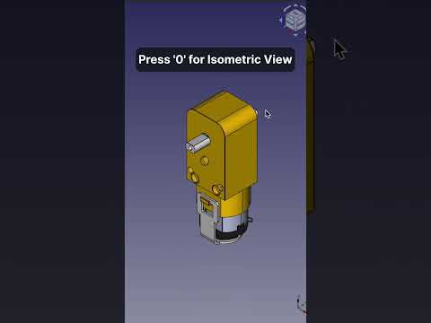 2 FreeCAD Hacks you MUST know! 😱 #freecad #cad #cad3d #3d #3ddesign #3dmodeling #tipsandtricks #hack