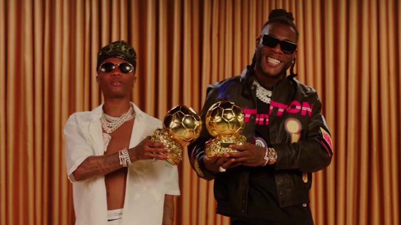 Burna Boy & WizKid Collaborate in Official Music Video for 'B. D'OR' πΆ