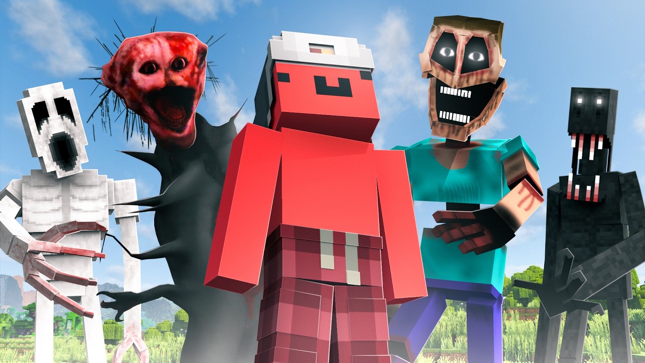 Surviving 365 Days of Horror Minecraft 😱