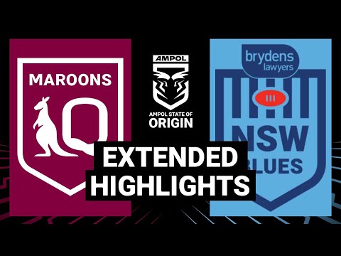 State of Origin 2022 | Game 3 | Extended Highlights | NRL
