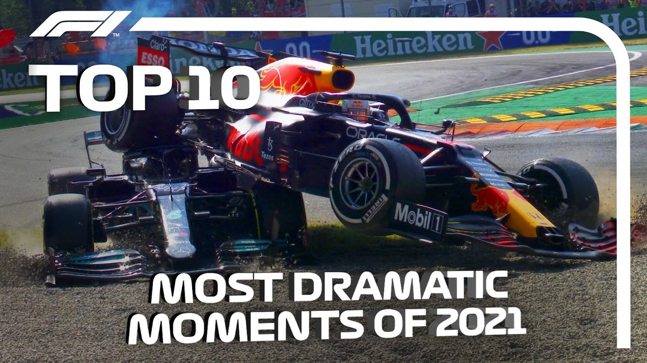 Top 10 🔥 2021 F1 Season's Most Jaw-Dropping Moments