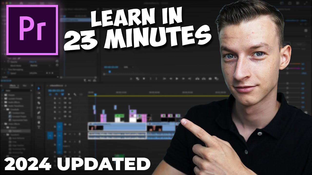 Premiere Pro Beginner Tutorial 2025 🎬