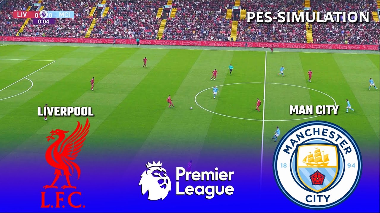 Liverpool vs Manchester City | EPL 2025 Simulation ⚽
