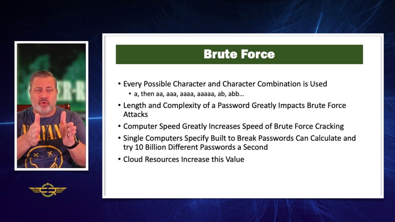 Security+ 1.2 Cryptographic Attacks Overview