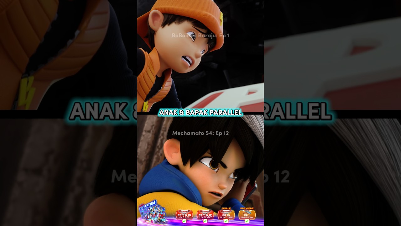 BoBoiBoy & Mechamato S4: The Anak Bapak Parallel