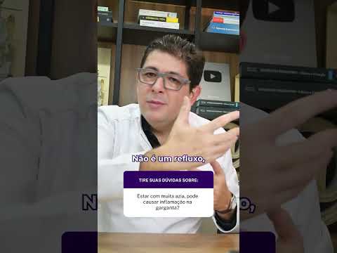 Estar com muita azia, pode causar inflamação na garganta?