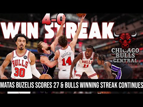 Matas Buzelis & Josh Giddey Combine For 47 Points To Keep Bulls Winning Streak Alive