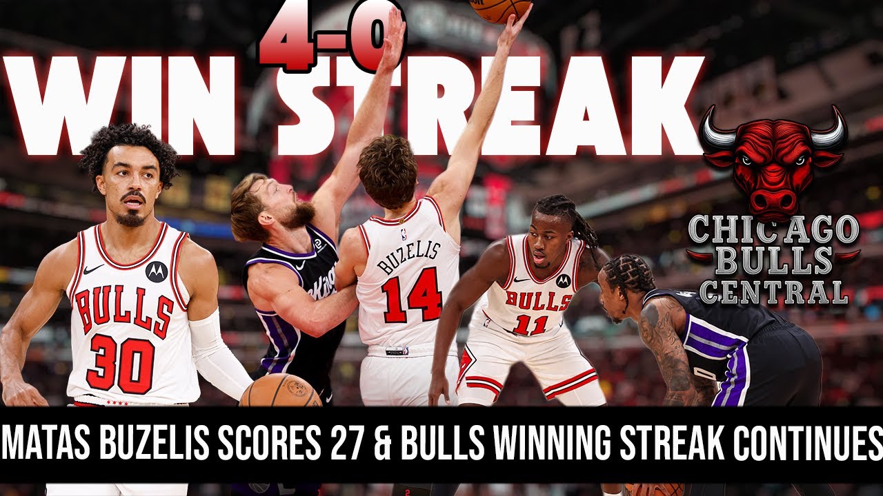 Matas Buzelis and Josh Giddey Propel Bulls to 4-0 Start with 47 Combined Points
