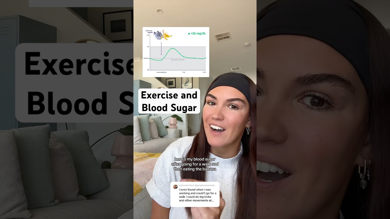 Walking Before Carbs to Reduce Blood Sugar Spike 🚶♂️