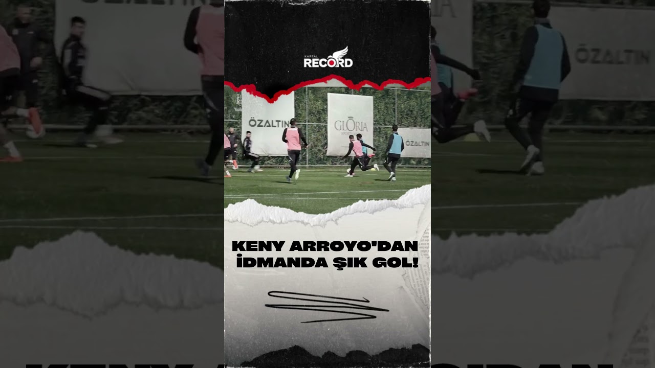 Keny Arroyo'nun Muhteşem Golü İddianamede! ⚽️ (BJK YouTube)