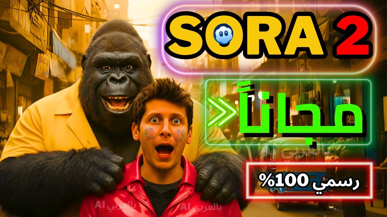 تفعيل SORA2 مجاناً بأكواد شرعية من OpenAI 🔥
