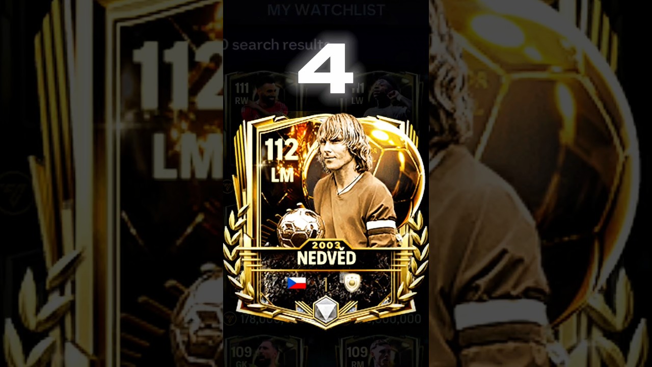 Top 10 Ballon d'Or Cards in FC Mobile 🔥