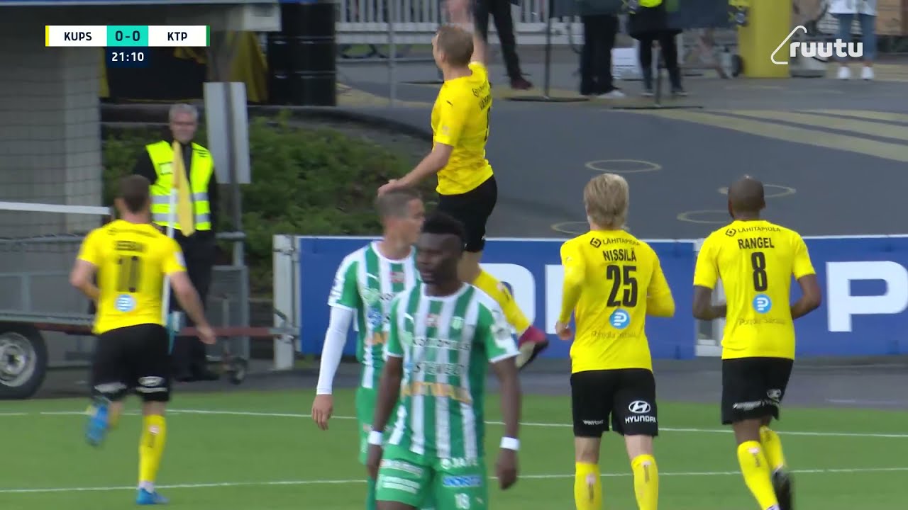 KuPS Dominates KTP with 4-0 Victory ⚽