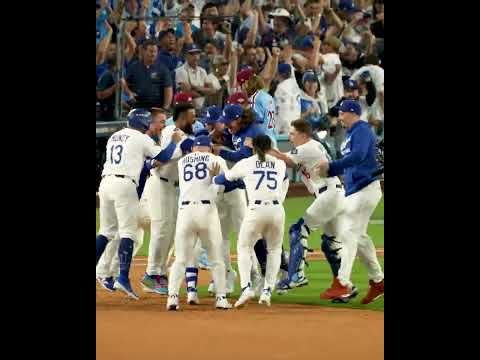 The Dodgers are on their way back to the #NLCS 😱