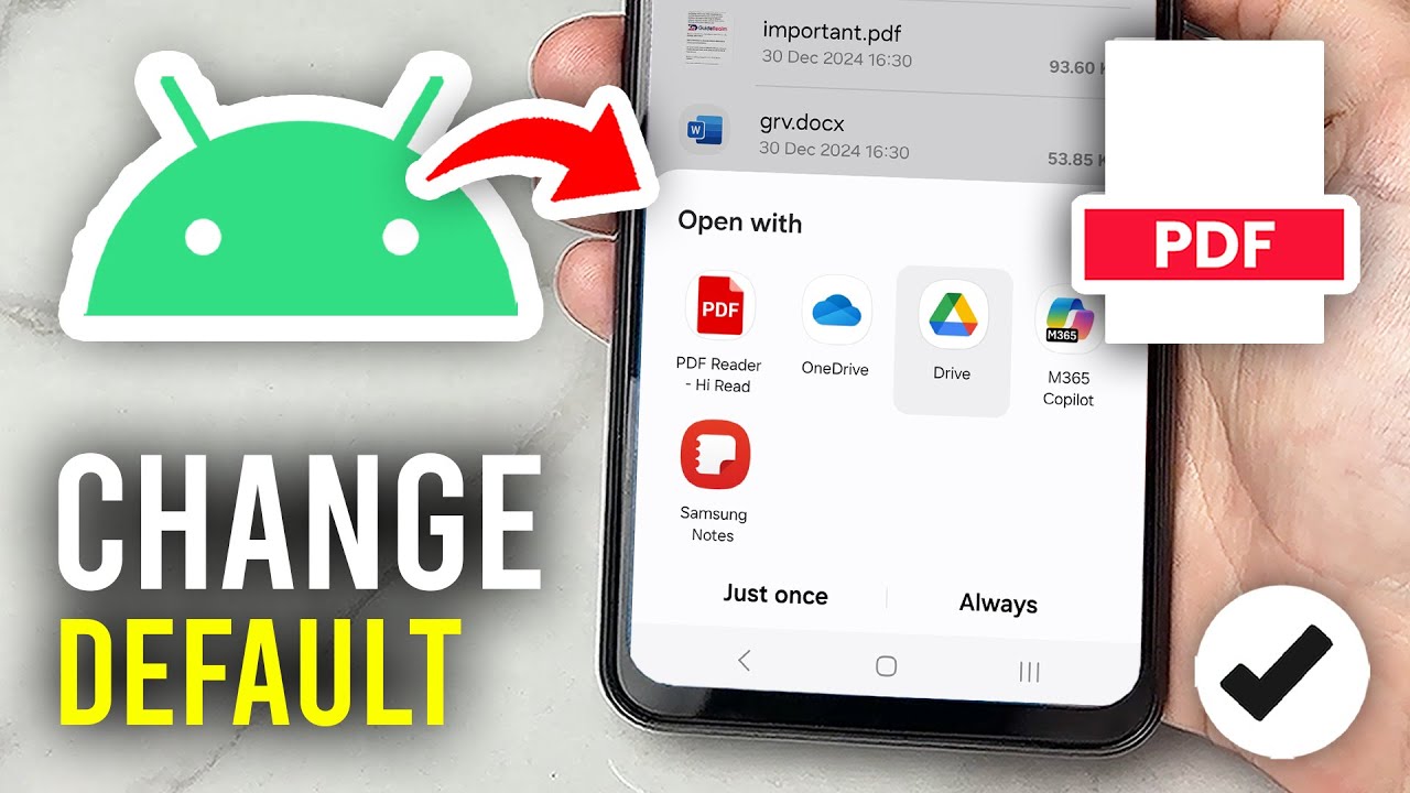 Easily Change Your Default PDF Viewer on Android 📱 | Step-by-Step Guide