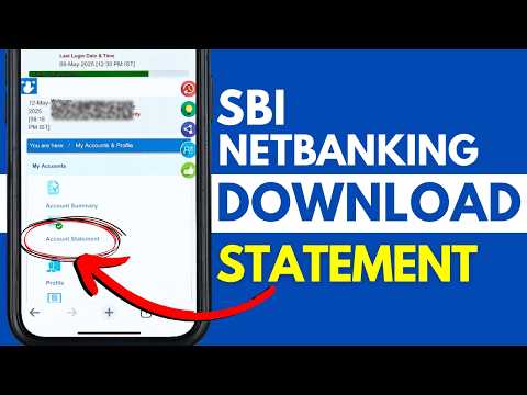 How to Download SBI Net Banking Statement Online? SBI Internet Banking Statement Download Guide