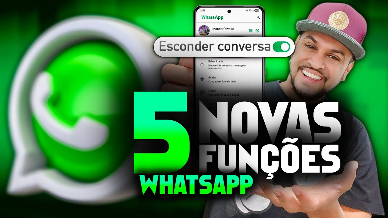 WhatsApp ficou diferente! 5 NOVAS FUNÇÕES DO WHATSAPP QUE VOCÊ PRECISA CONHECER AGORA