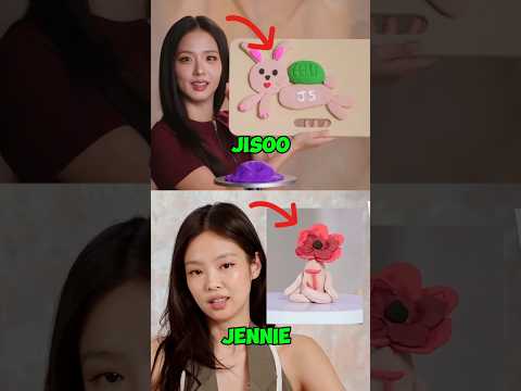 Jensoo self portrait 😱 #jisoo #jennie #blackpink #shorts