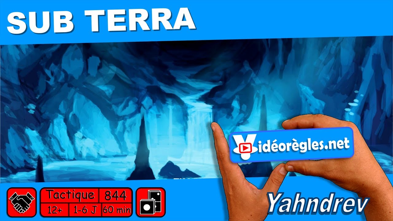 Vidéorègle du jeu de société SUB TERRA 🎲