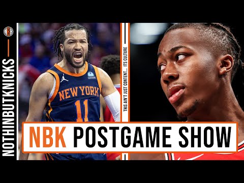 New York Knicks vs Chicago Bulls Postgame Show