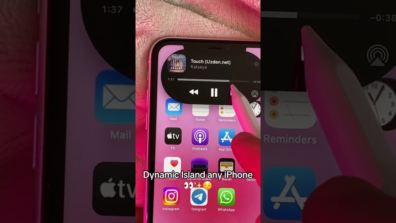 Get real Dynamic island on ANY iPhone (Easy)