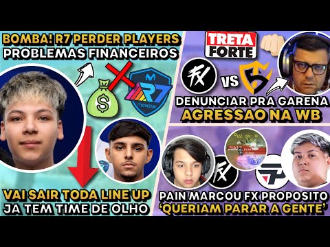 BOMBA! R7 PODE PERDER PLAYERS! PAIN FOI MARCAR O FX ? CAPAO FAZER DENUNCIA A GARENA!