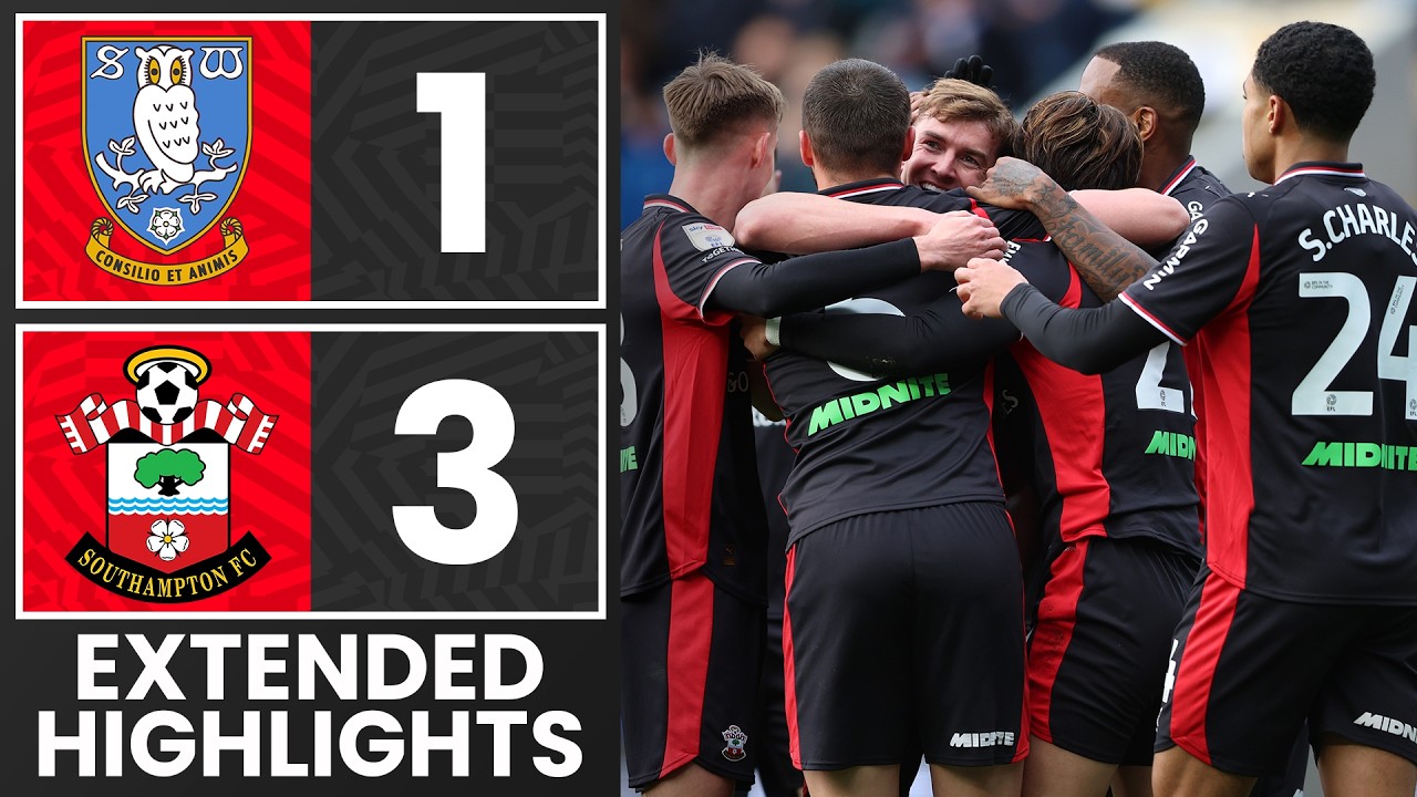 Southampton Extends Unbeaten Streak with Win at Sheffield Wednesday 👊