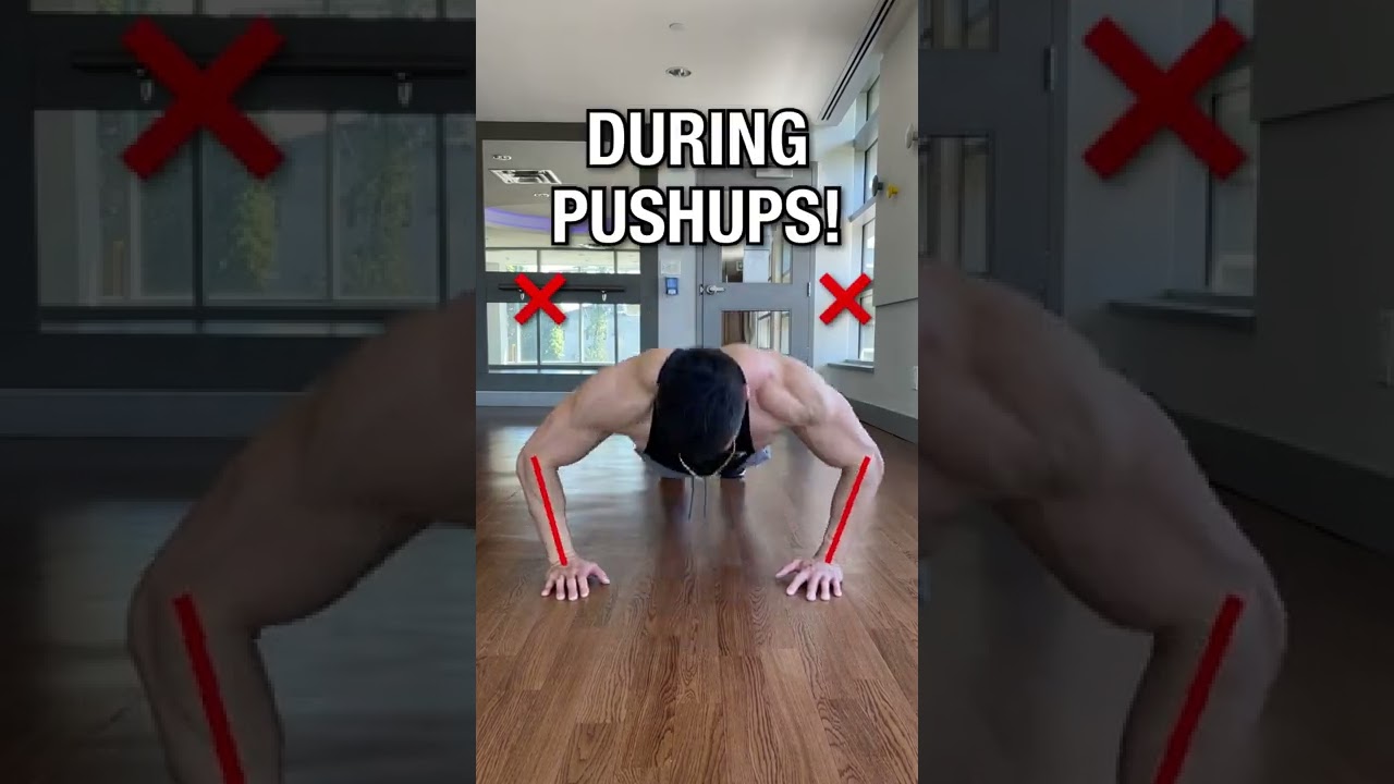 Avoid This Common Push-Up Mistake to Protect Your Shoulders! 💪