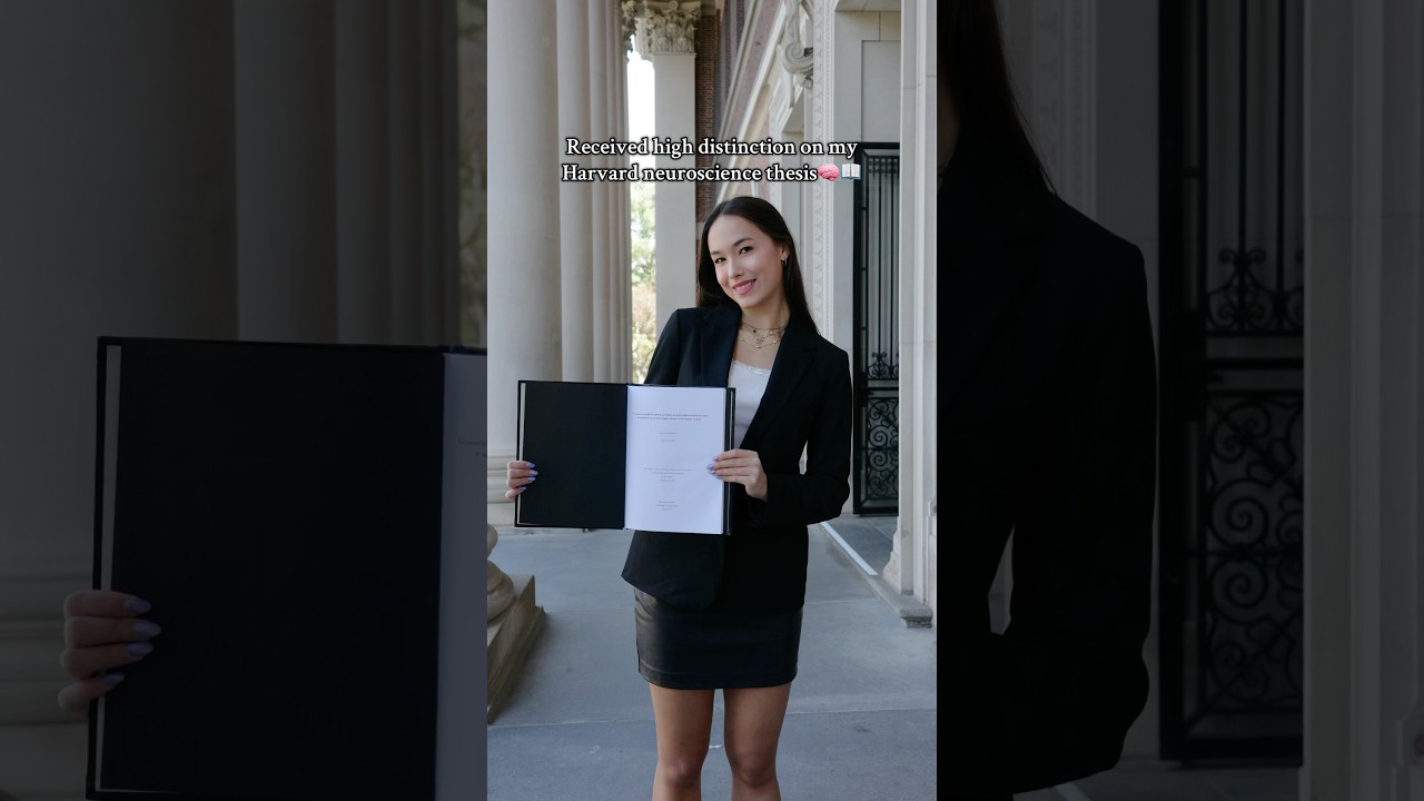 I wrote a HARVARD THESIS🧠📖