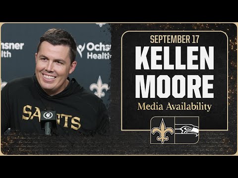 Kellen Moore on Seahawks, injury report | New Orleans Saints