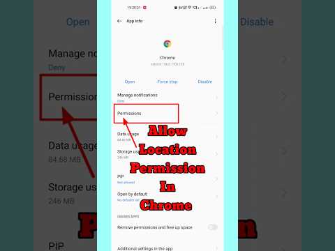 How to Allow Location Permission in Chrome Browser| Chrome per Location on Kaise Kare |#shorts#viral