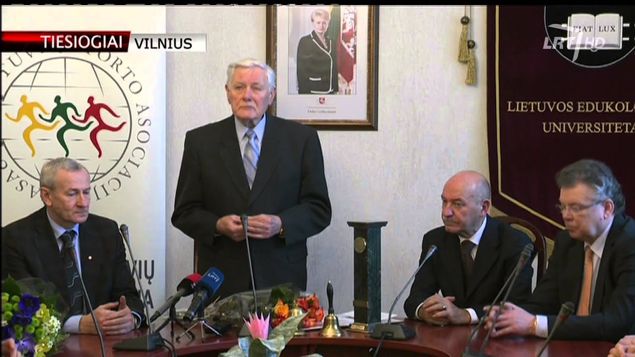 Valdas Adamkus Tapęs Pasaulio Lietuvių Sporto Ambasadoriumi | Tiesioginė Transliacija HD 🇱🇹