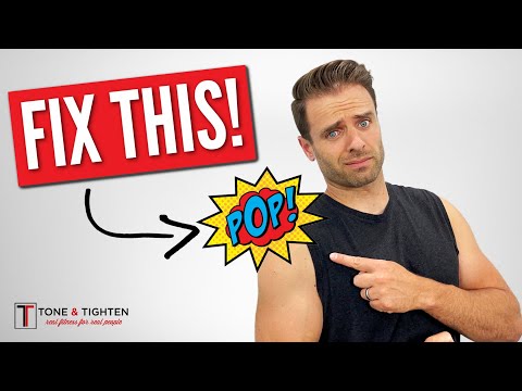 Why Your Shoulder Pops and How To Fix It! (WORKS FAST!)