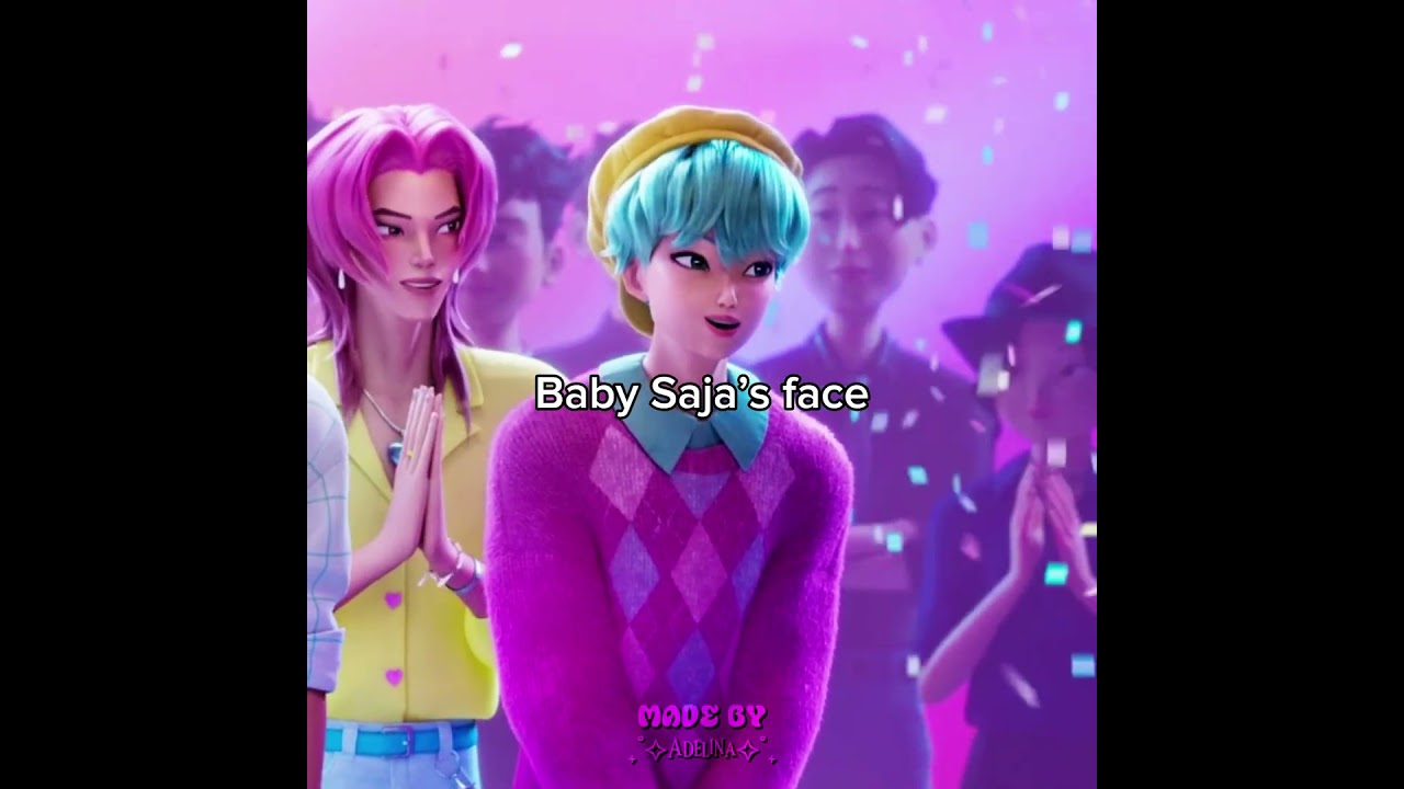 Baby Saja ✨ in Kpop Demon Hunters | Perfect Fit or Just a Meme? 😂