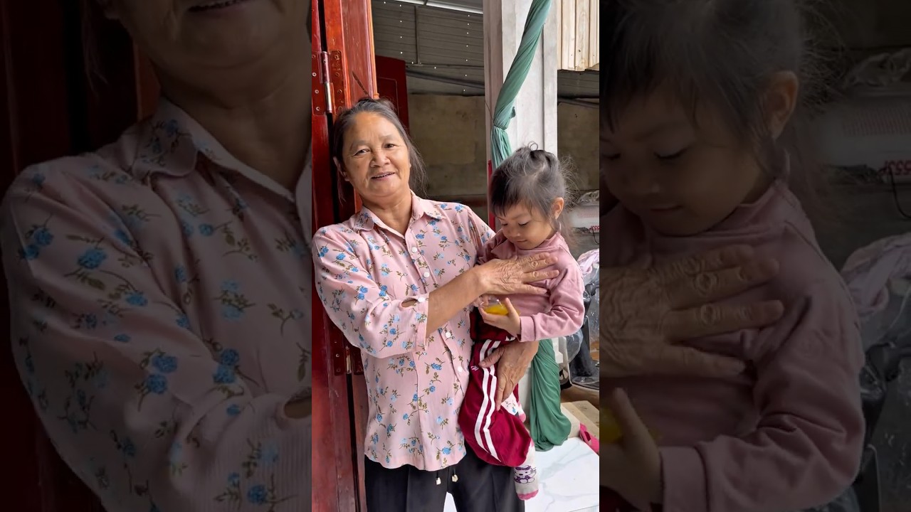 Hilarious Family Moments: Grandma and Grandkids' Joyful Day 😂